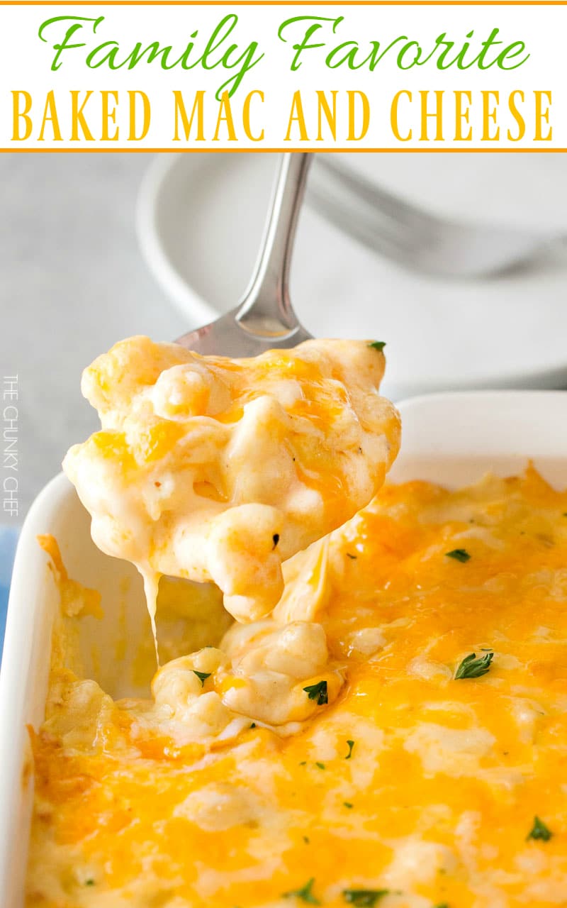 Extra creamy mac and cheese